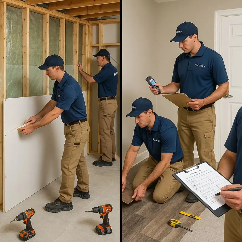 Repairs and Reconstruction process in Bonham, TX